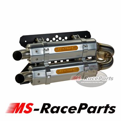 APX Sportauspuff Polaris RZR PRO XP Dual Sportschalldämpfer RJWC Slip On Exhaust