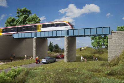 Auhagen 11442 H0 Erweiterung Blechträgerbrücke