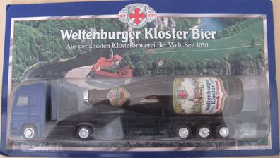 Brauerei Weltenburger Nr.04 - Barock Dunkel - MB Actros - Sattelzug mit Flasche