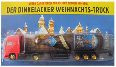 Dinkelacker Brauerei Nr.03 - Weihnachtsfestbier - MAN - Sattelzug mit Flasche