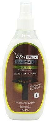 Vita Black Loc System Hair Liquid 250Ml