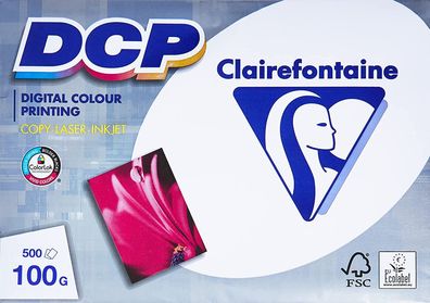 Clairefontaine 1821C - DCP digital color printing 100g/ m² DIN-A4 500 Blatt