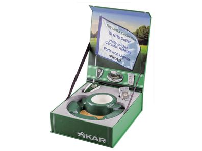 Xikar The Links Geschenkset Limited Edition Zigarrenaschenbecher Golf