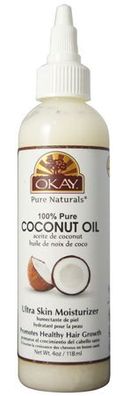 Okay 100% Pure Coconut Oil Ultra Sin Moisturizer Promotes Healthy Hair Growth 11