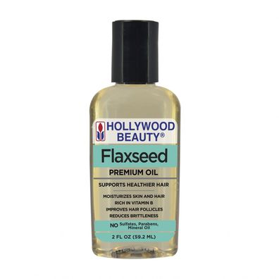 Hollywood Beauty Flaxseed Premium Oil 2 oz