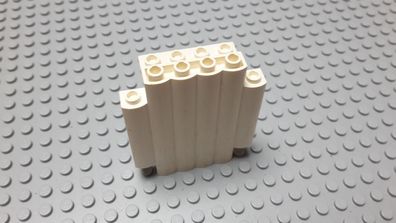 Lego 1 Panel Mauerteil Palisade 2x6x6 weiß Nummer 30140