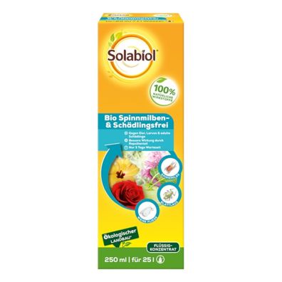 Solabiol Bio Spinnmilben- & Schädlingsfrei - 250 ml