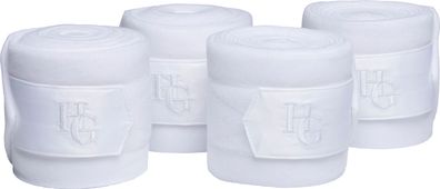 Horse Guard Fleecebandagen für Pferde - 4er Set - Weiß