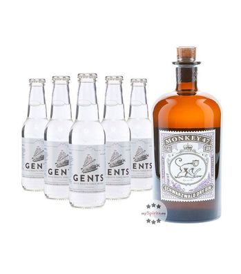 Monkey 47 Sloe Gin & Thomas Henry Tonic Set (47 % vol., 1,5 Liter) (47 % vol., hide)