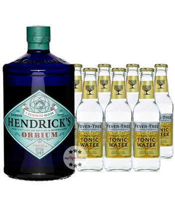 Hendrick?s Orbium Gin & Fever-Tree Indian Tonic Water (43,4 % Vol., 2,1 Liter) (43,4