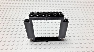 Lego 1 Tür Rahmen Drehtür Fenster Rahmen Schwarz 2x8x6 Nummer 30101