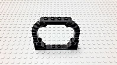 Lego 1 Bogenstein 1x8x6 schwarz geschlossen Tor Portal 30528 Set 7201
