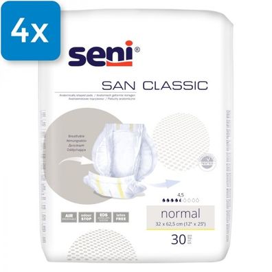 SENI SAN Classic Normal Vorlage 4 x 30 Stück