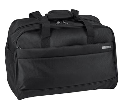 d&n Reisetasche / Weekender / Sporttasche / Saunatasche schwarz 50cm