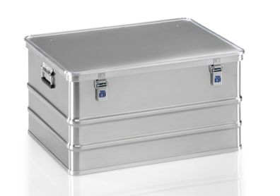 Aluminiumbox premium 137 l mit Deckel