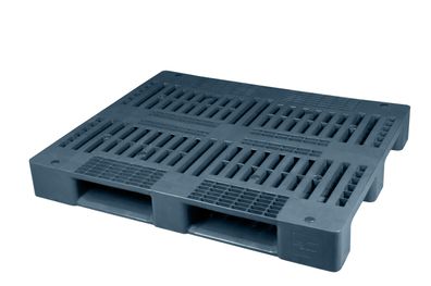 Universal Palette 1200x1000 mm aus HDPE-RE Kunststoff schwarz 5er Pack