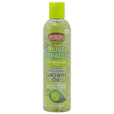 African Pride Olive Miracle Anti-Breakage, Maximum Strengthening Growth Oil 237m