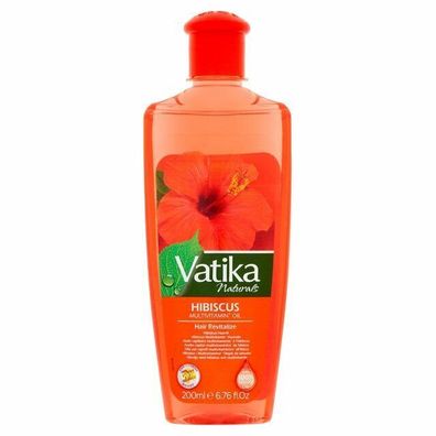 Vatika Naturals Hibiscus Multivitamin Hair Revitalize Oil 200 ml