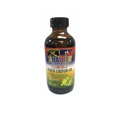 Jahaitian Combination Black Castor Oil Grapeseed 4oz