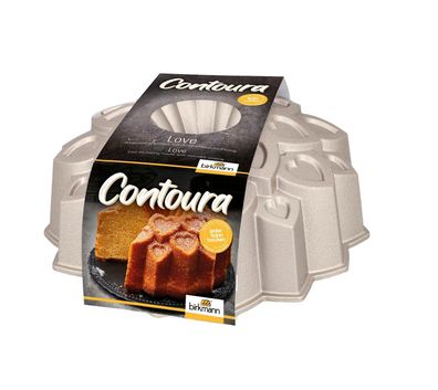 Contoura Love Gugelhupf Backform 25 cm Aluguss