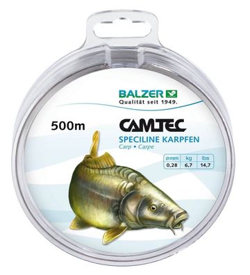 Zielfischschnur CAMTEC Speziline Karpfen 0,25mm 500m