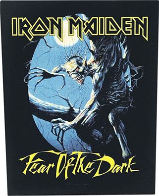 Iron Maiden Fear of the Dark Rückenaufnäher Back patch