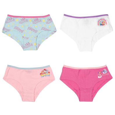 Paw Patrol Unterhose Mädchen Kinder Panty Slip Unterwäsche Bunt (4er Pack)