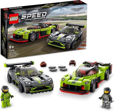 LEGO 76910 Speed Champions Aston Martin Valkyrie AMR Pro & Vantage GT3, Bausatz ...