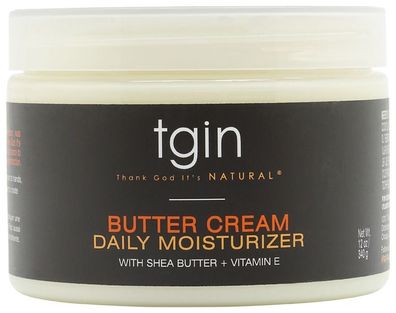 TGIN Butter Cream Daily Moisturizer with Shea Butter + Vitamin E 340g
