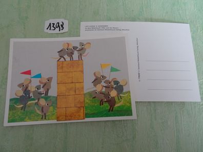 ältere Postkarten AK Leo Lionni 9. November Tillie und die Mauer Middelhauve Verlag