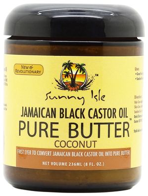 Sunny Isle Jamaican Black Castor Oil Pure Butter Coconut 236ml