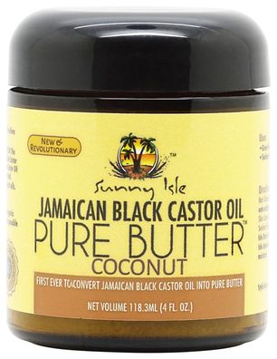 Sunny Isle Jamaican Black Castor Oil Pure Butter Coconut 118ml