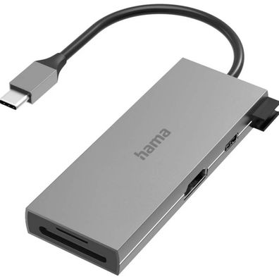 Hama USB-C 3.2 Multiport Dockingstation HDMI + SD + Micro SD + USB-C + USB NEU