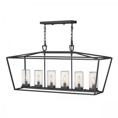 Elstead Alford Place 6-flammig Outdoor Linear Pendelleuchte