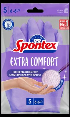 Spontex Extra Comfort Haushaltshandschuhe Gr. S - XL Neu im Sortiment