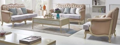 Luxus Couchtisch Holz Tische Wohnzimmer Hochwertige Möbel Beistelltisch Hotel