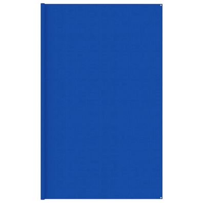 vidaXL Zeltteppich 400x500 cm Blau HDPE
