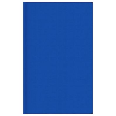 vidaXL Zeltteppich 400x600 cm Blau HDPE