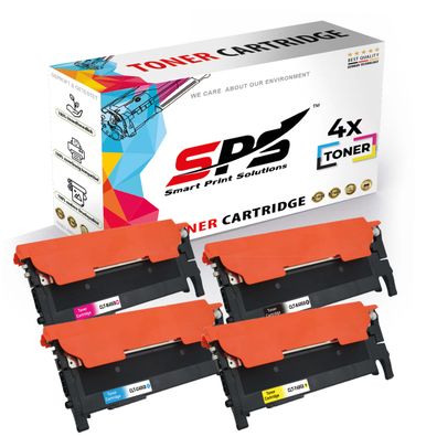 4er Multipack Set Kompatibel für Samsung CLP-365W Drucker Toners Samsung K406 ...