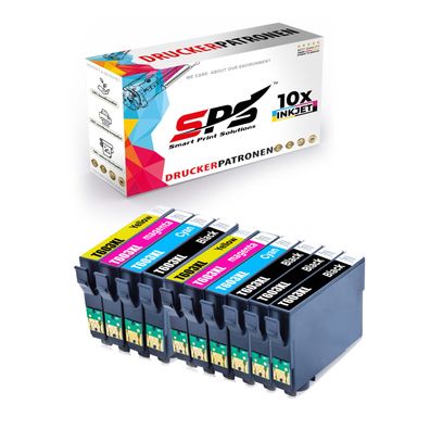 10x Tinten Epson 603XL Multipack kompatibel für Epson Workforce WF-2835 Drucker