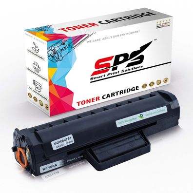 1x Kompatibel für HP Laser 107A (4ZB77A) Toner 106A W1106A Schwarz