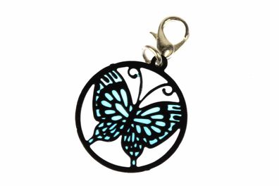Schmetterling Charm Anhänger Bettelarmband Miniblings Traumfänger Fensterbild