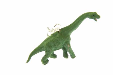 Dinosaurier Brachiosaurus Charm Dino Miniblings Gummi Pflanzenfresser grün