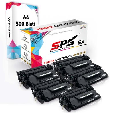 Druckerpapier A4 + 5x Multipack Set Kompatibel für HP LaserJet Pro MFP M 426 dn ...
