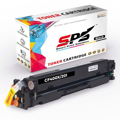 1x Kompatibel für HP Color Laserjet Pro M250 Toner 201X CF400X Schwarz