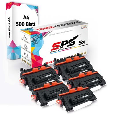 Druckerpapier A4 + 5x Multipack Set Kompatibel für HP Laserjet Enterprise M 606 ...