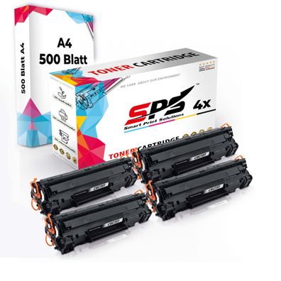 Druckerpapier A4 + 4x Multipack Set Kompatibel für Canon i-SENSYS MF 429 dw (2200C...