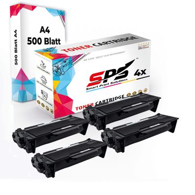Druckerpapier A4 + 4x Multipack Set Kompatibel für Brother DCP-L 5650 (TN-3480) ...