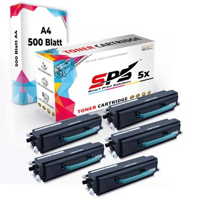 Druckerpapier A4 + 5x Multipack Set Kompatibel für Lexmark Optra E 250 N (E250A21E...