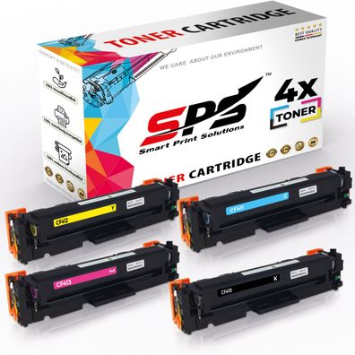 4x Toners CF410A CF411A-CF413A kompatibel für HP Color Laserjet Pro MFP M377